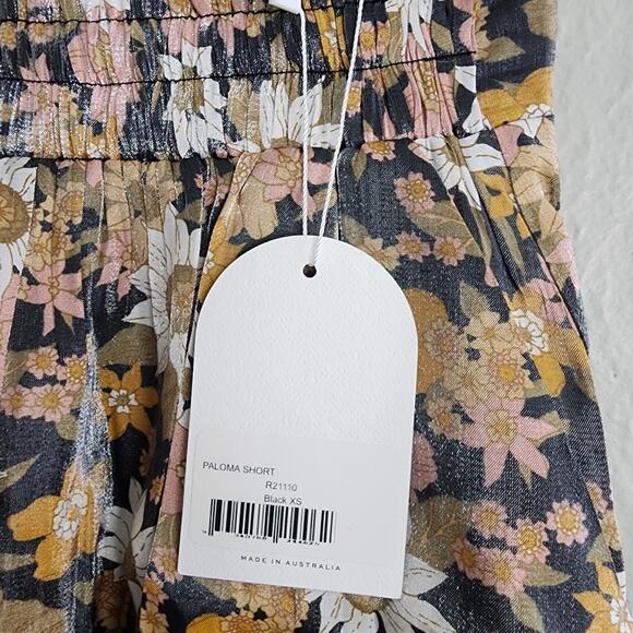 NEW Rumer The Label Paloma Floral Print High Waist Shorts - Picture 9 of 13